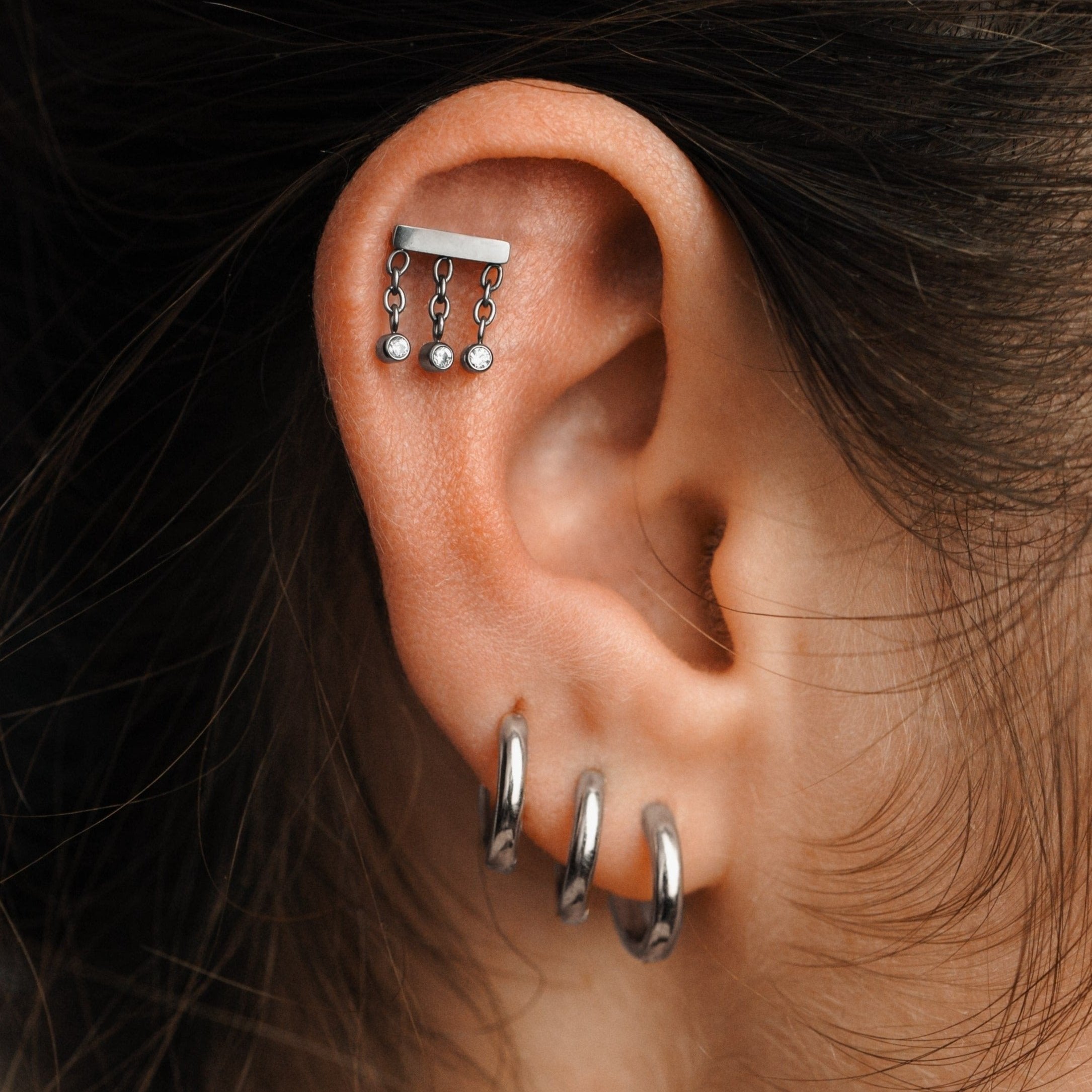 Titanium starter store earrings